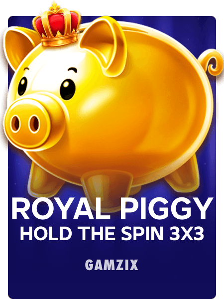 3x3 Royal Piggy: Hold The Spin — Gamzix pokie